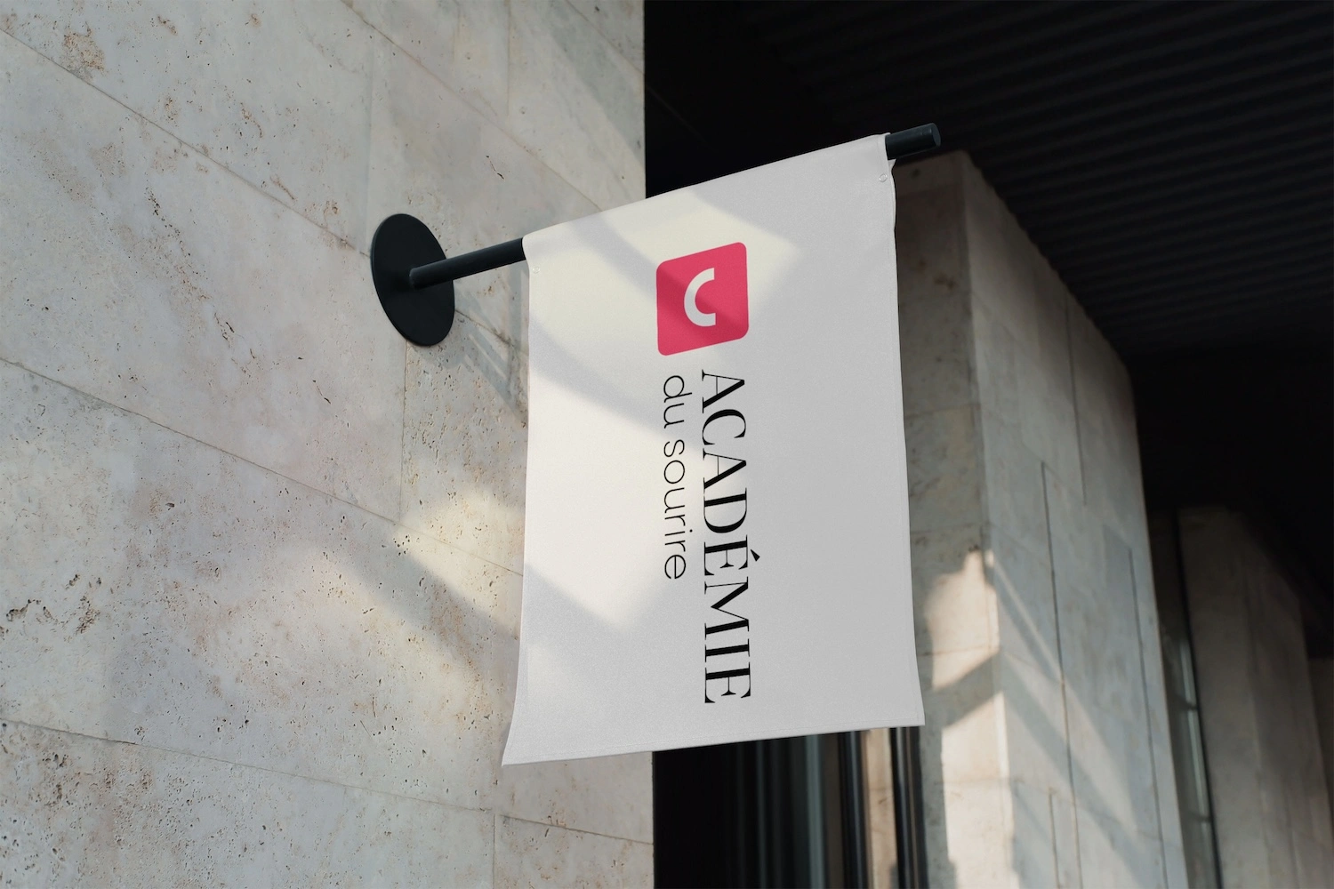 Académie du Sourire, formation dentisterie esthétique, Aix-en-Provence, Signalétique