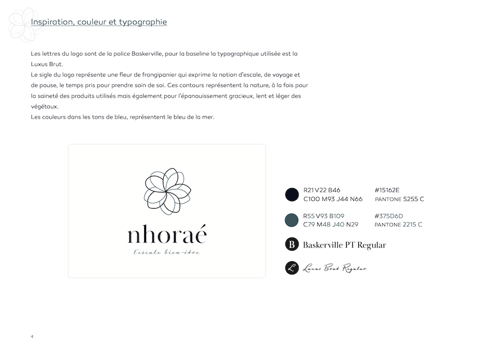 Naos Hôtel Groupe - Hôtellerie haut de gamme française - Centre de bien-être - Identité de marque - Charte Graphique - Logo