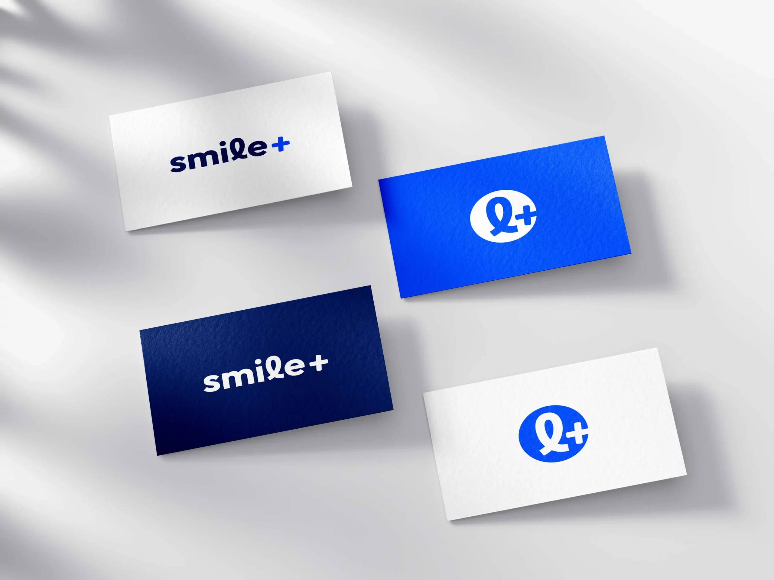 Smile+ VOD, Plateforme dentaire, Supports de communication, Cartes de visite