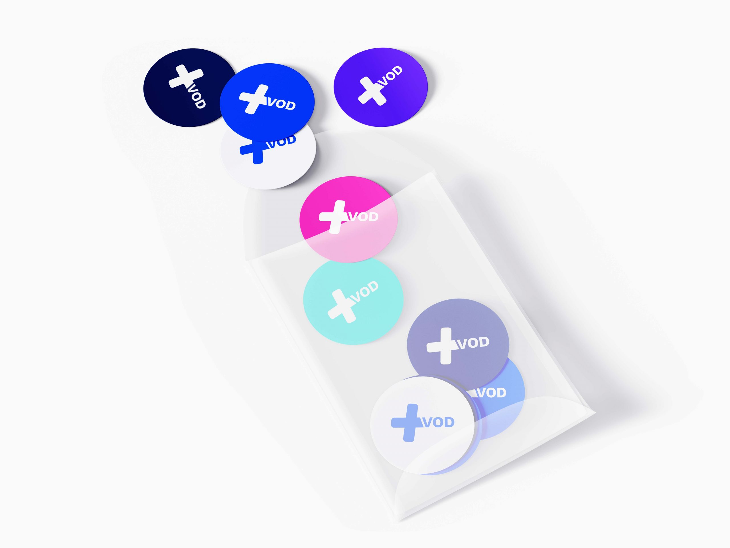 Smile+ VOD, Plateforme dentaire, Charte graphique, Applications, Stickers