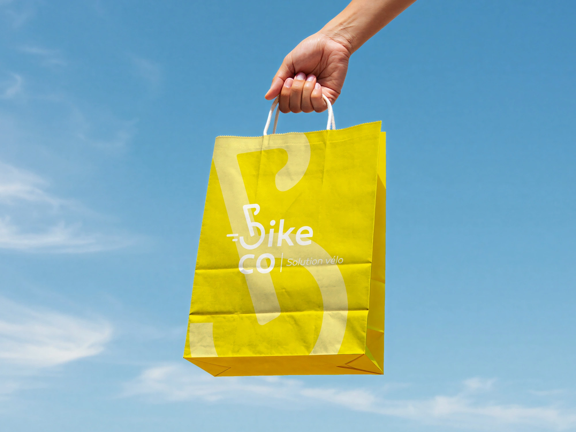 Bike'Co, Solution vélo, Salon-de-Provence, Objets dérivés, Sac papier, Achat
